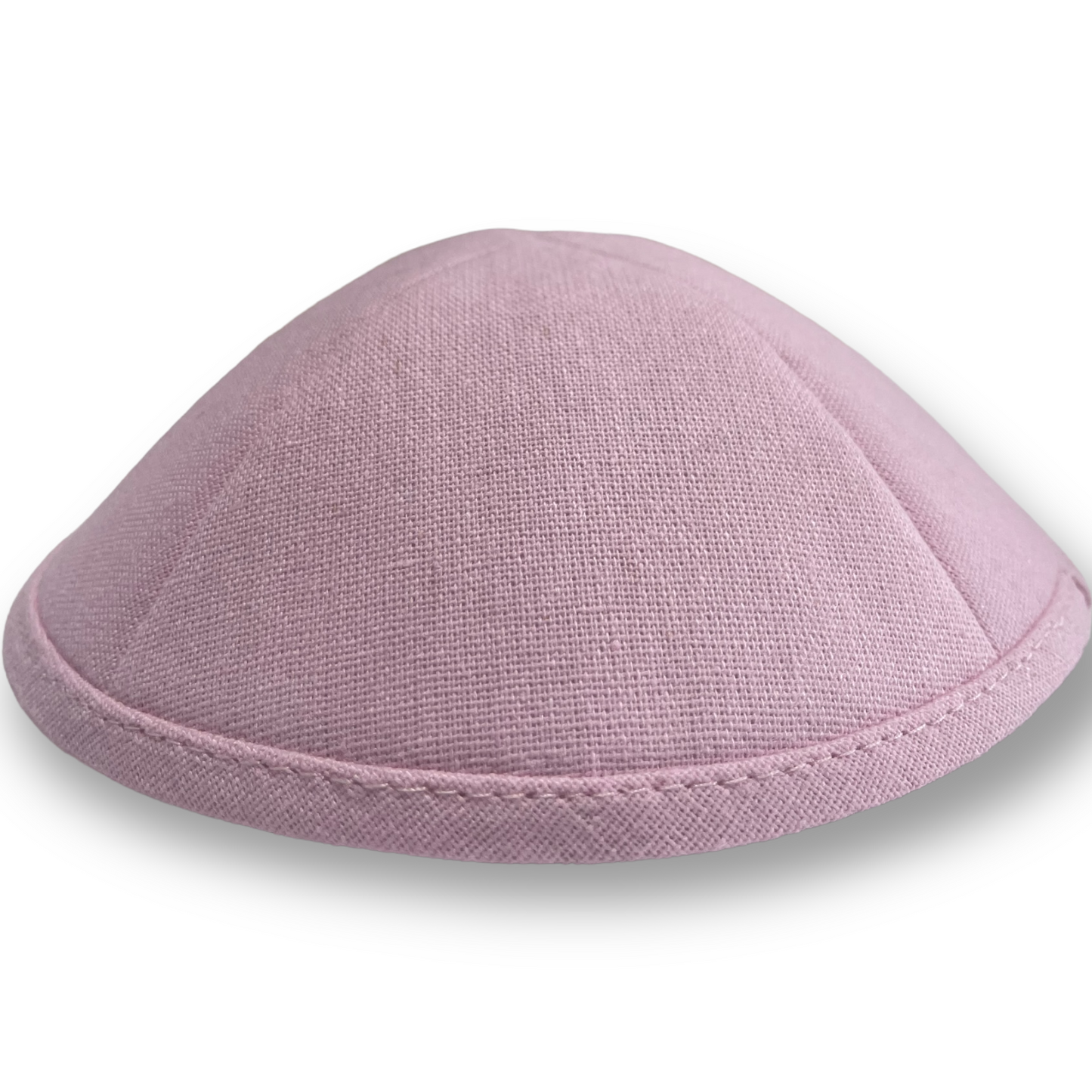 Rich Linen 19cm kippah with hair clip